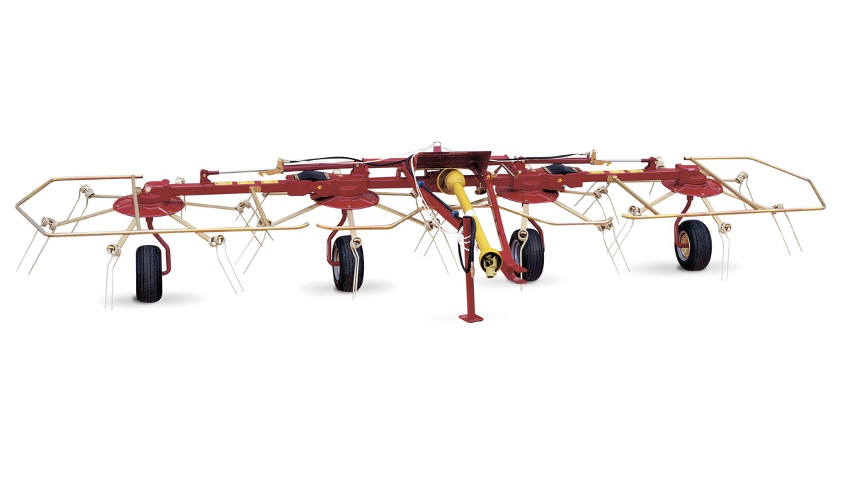 H&S 4-Wheel Hay Rake